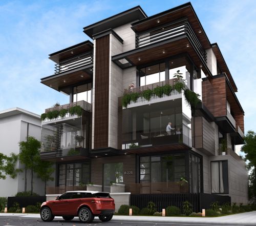 Ganga Realty Sector 89 Entrance