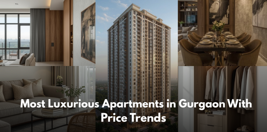 15 most luxurious apartments in Gurgaon with price trends and investment insights